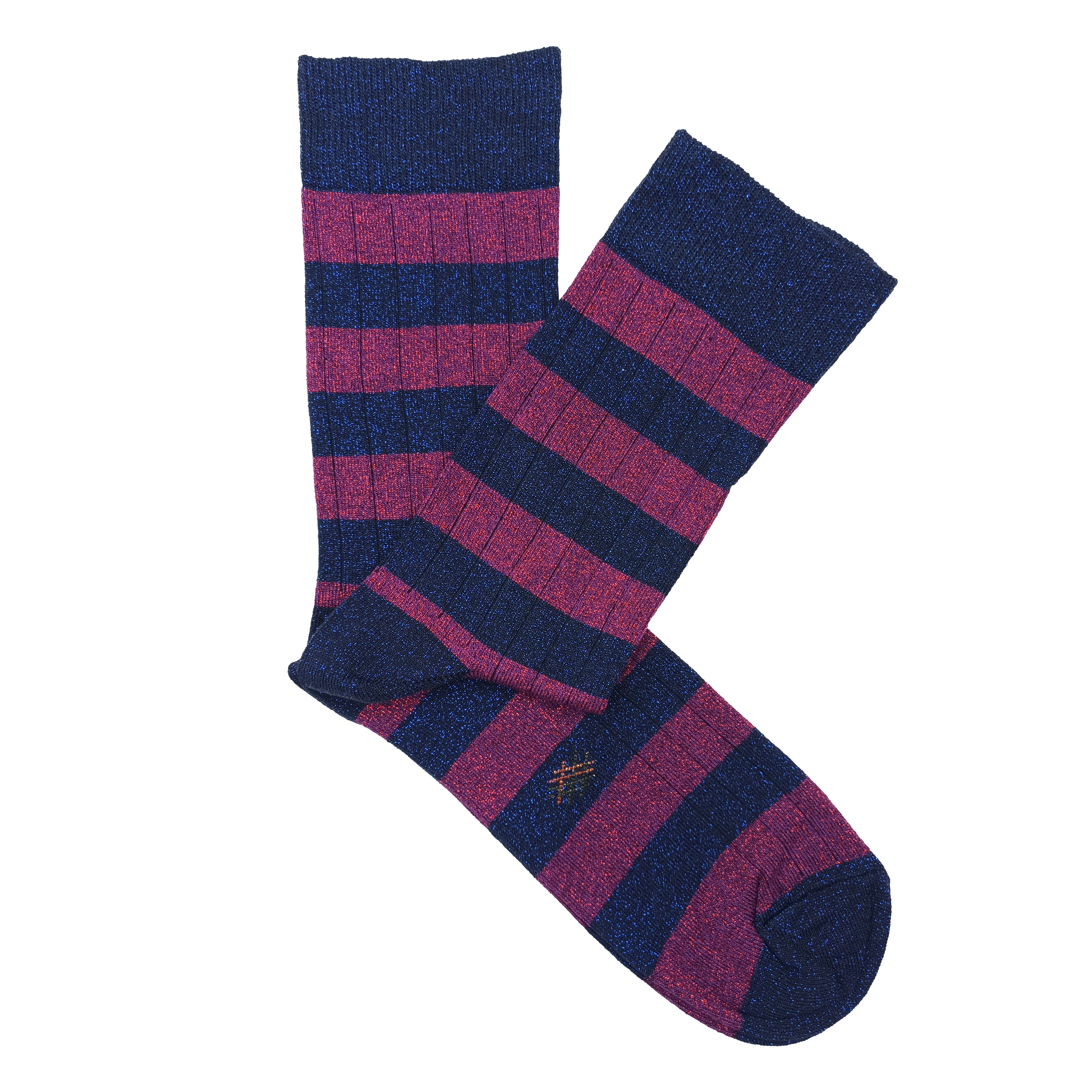 Low Cane Brilli Brilli Stripes Bougainvillea Navy