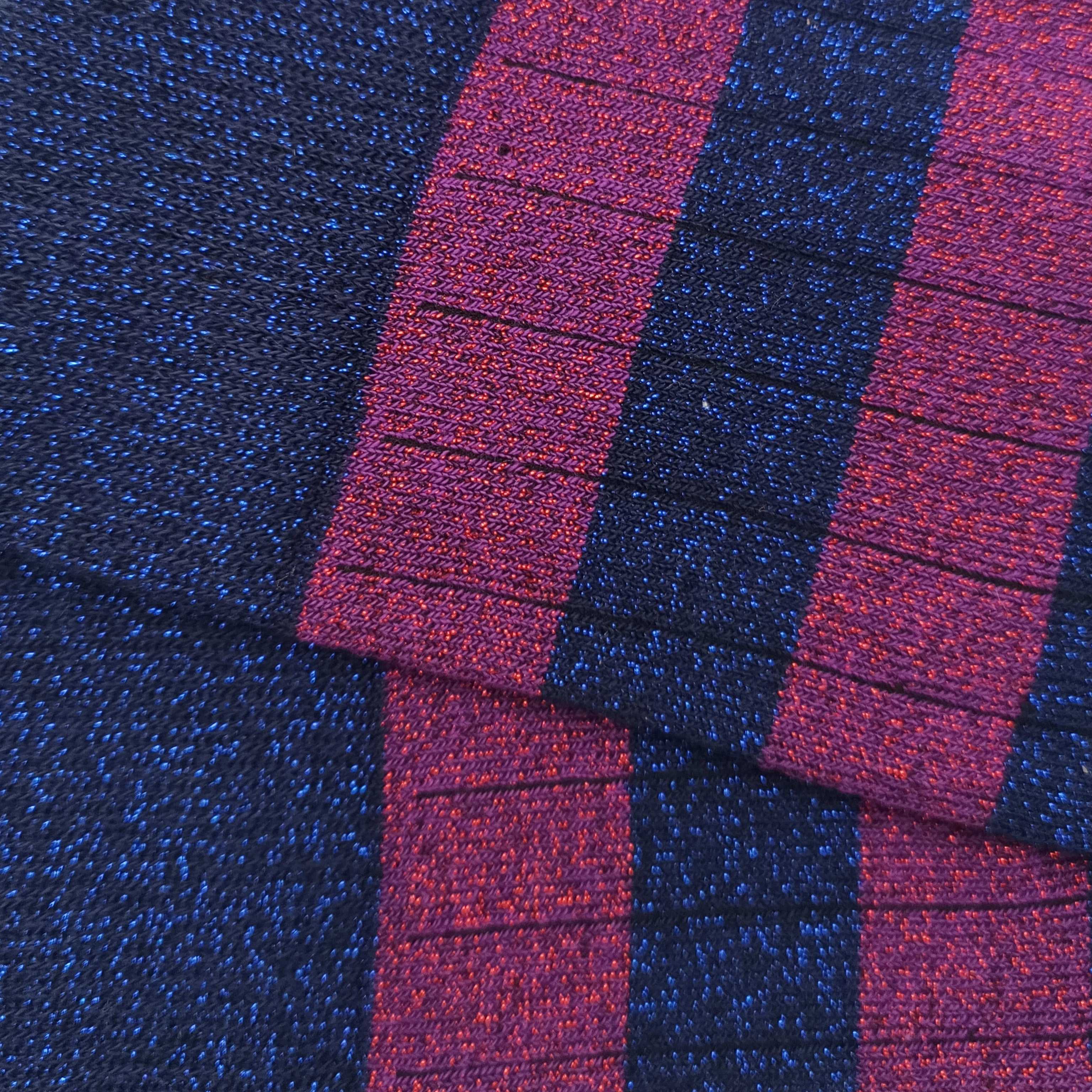 Low Cane Brilli Brilli Stripes Bougainvillea Navy