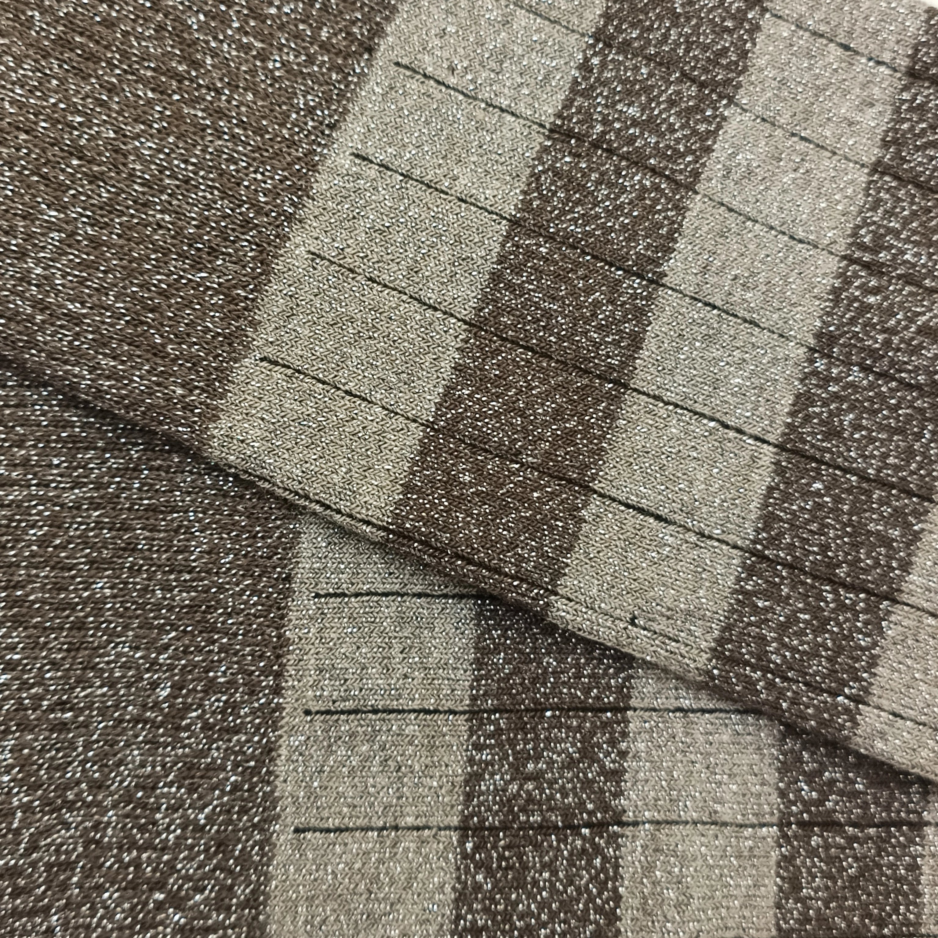 High Cane Brilli Brilli Stripes Raw Mole