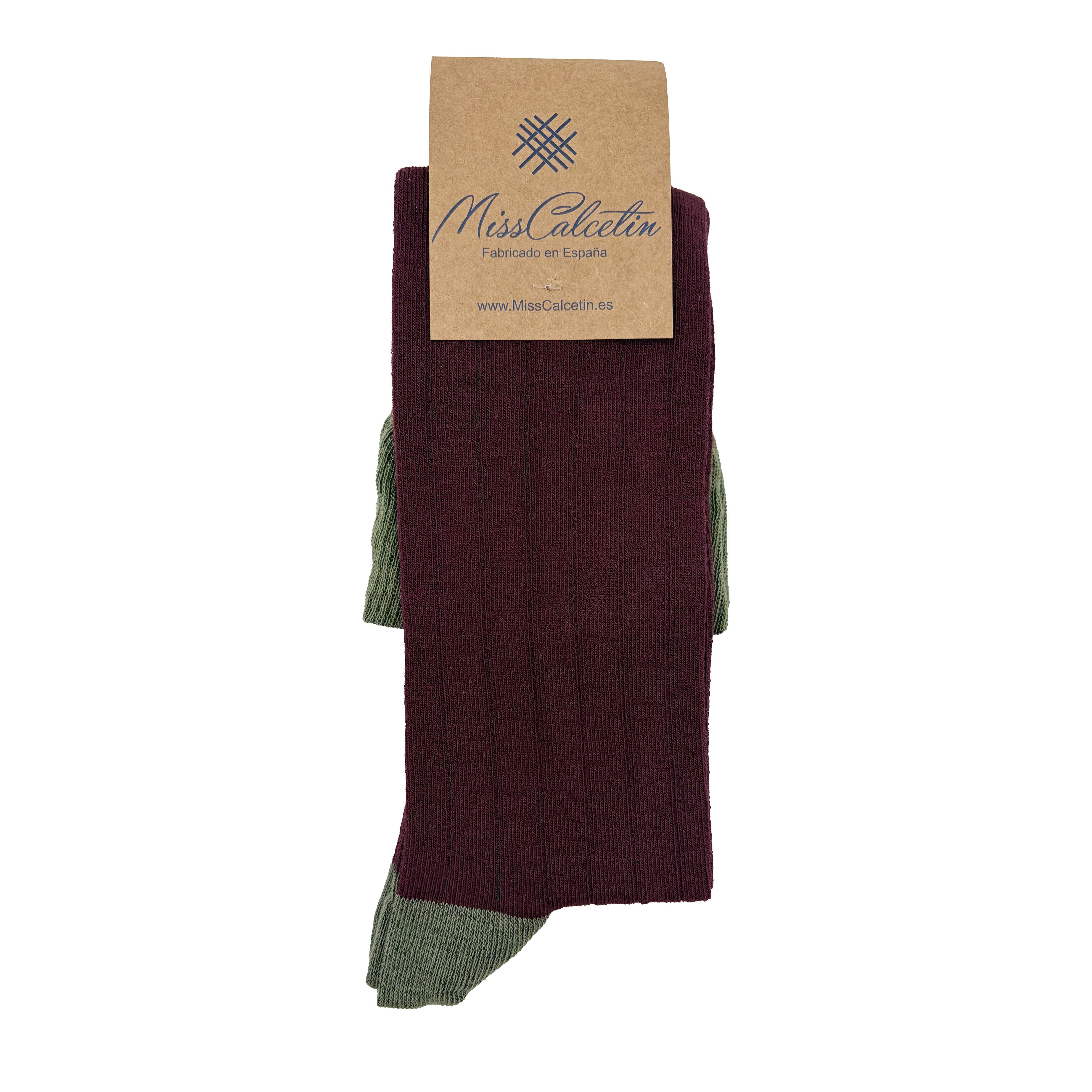 Tall Cane Turquoise-Chocolate Stripes