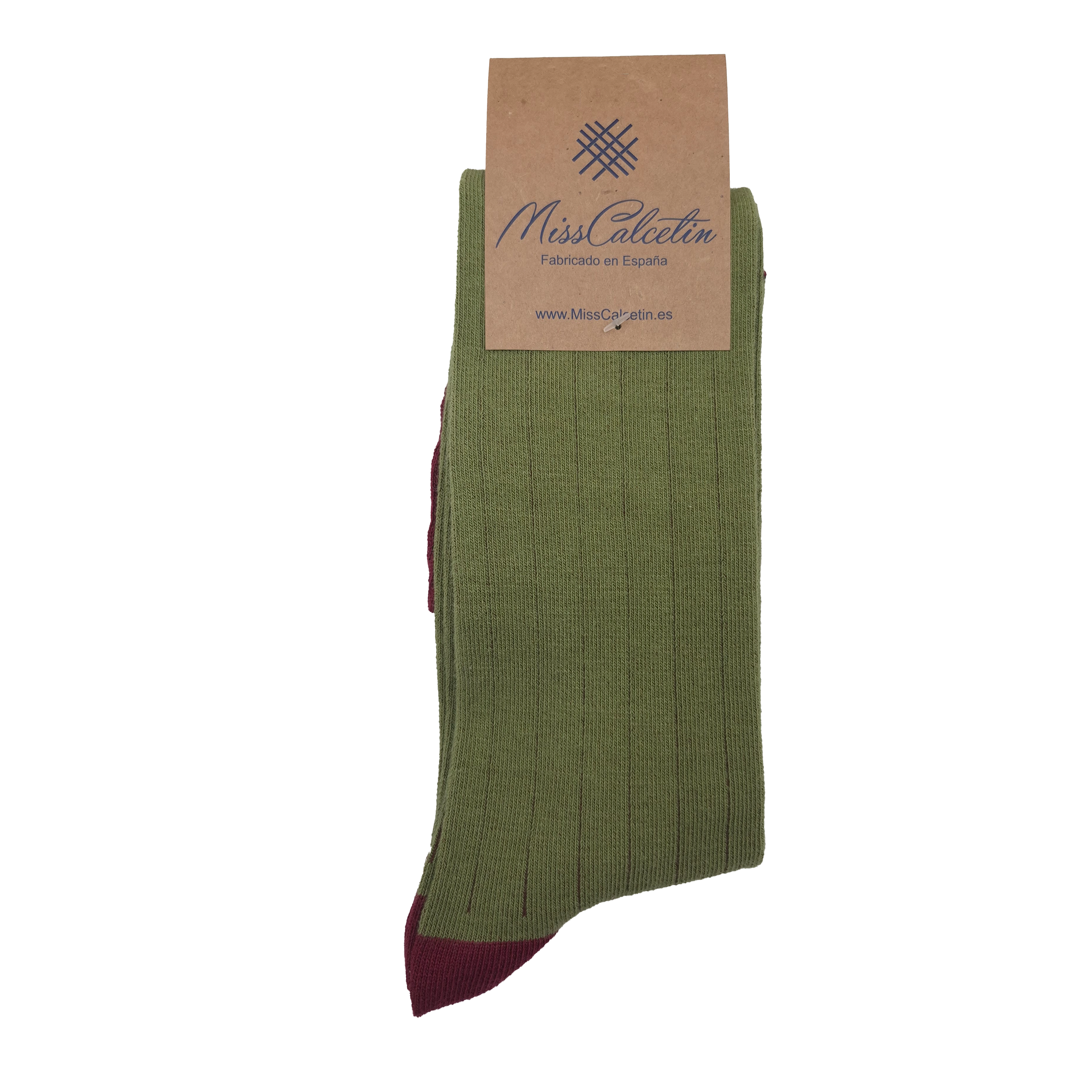 Tall Cane Turquoise-Chocolate Stripes