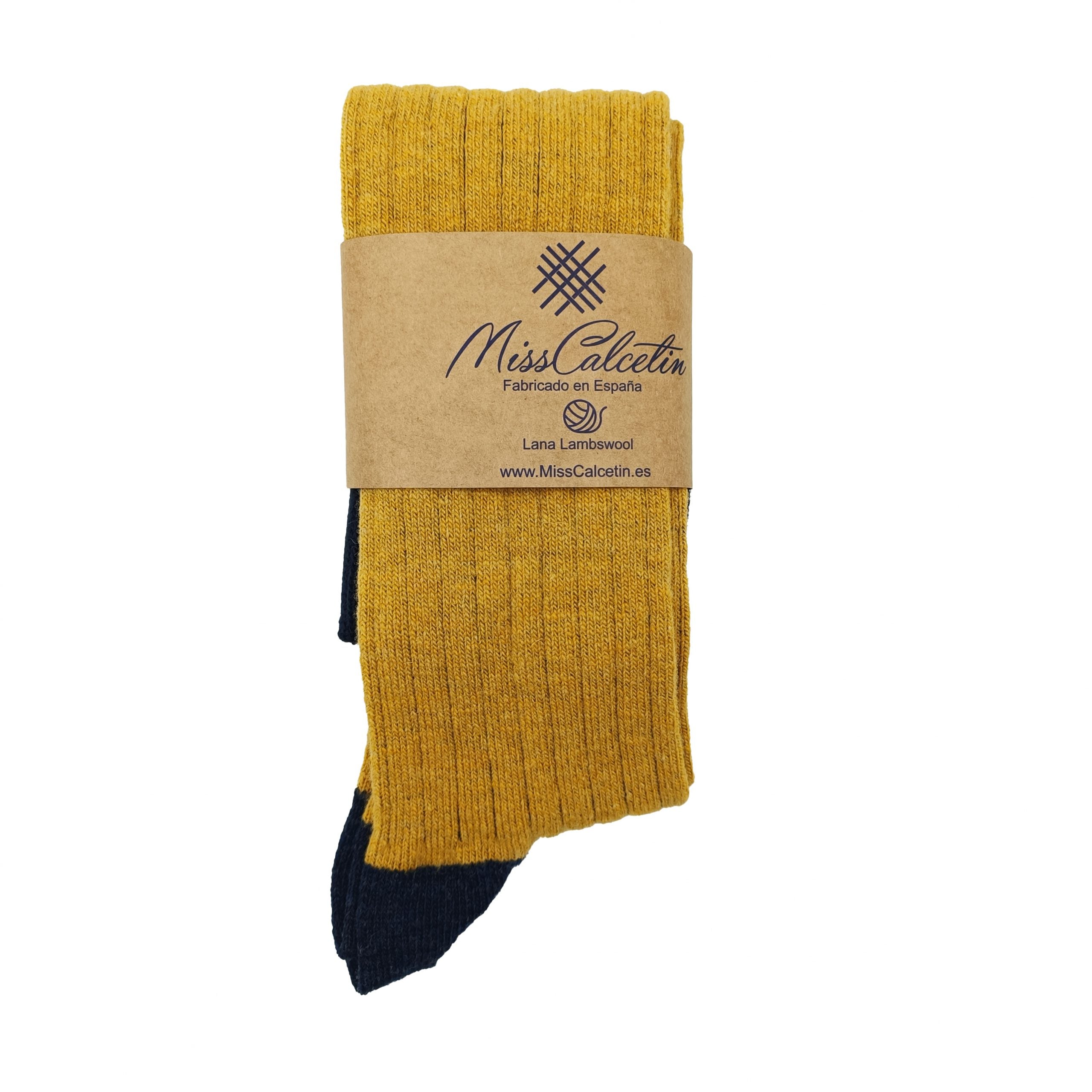 LANA CAÑA ALTA AMARILLO MARINO CERRADO