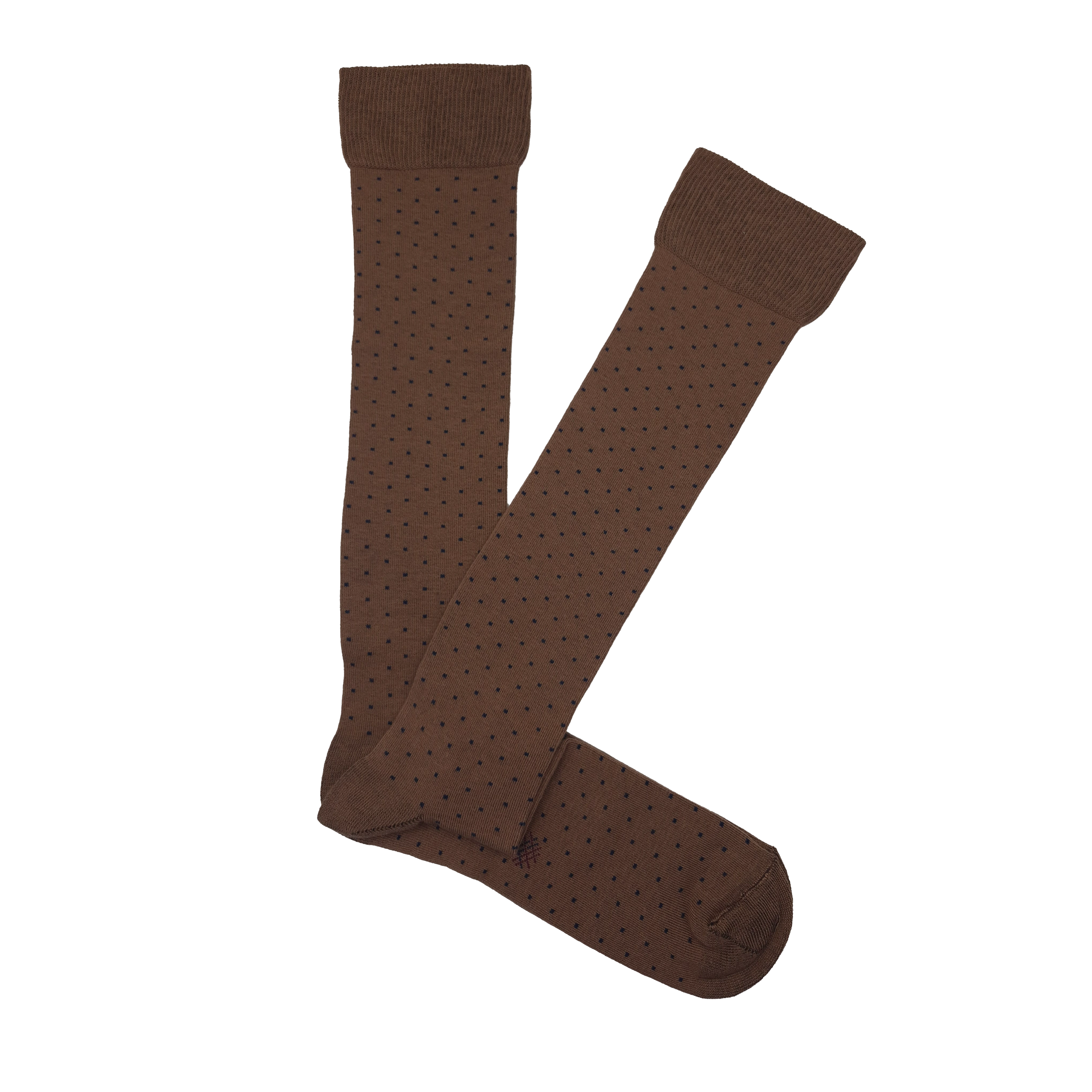 Tall Cane Turquoise-Chocolate Stripes