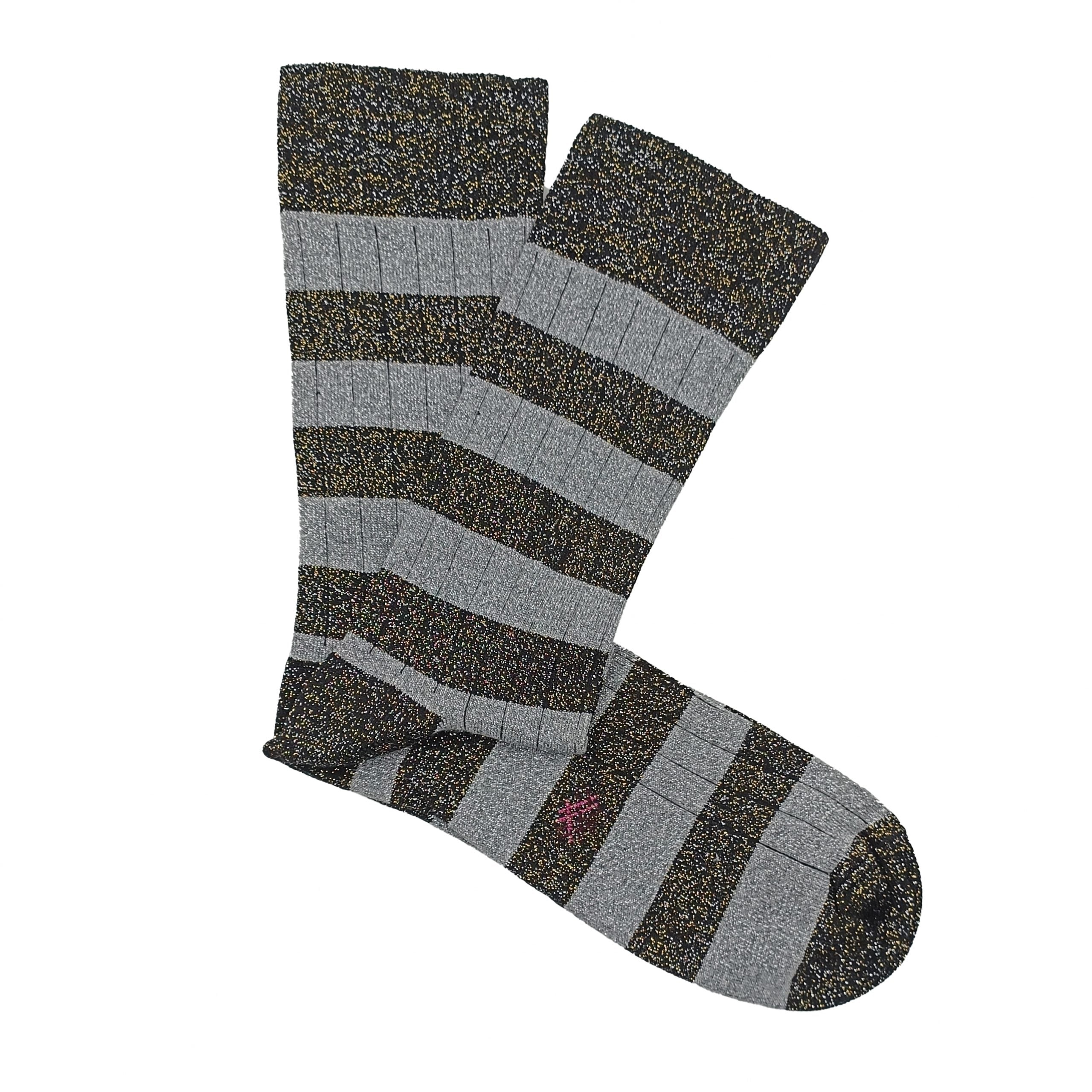 BRILI BRILLI CAÑA BAJA RAYAS GRIS NEGRO ABIERTO