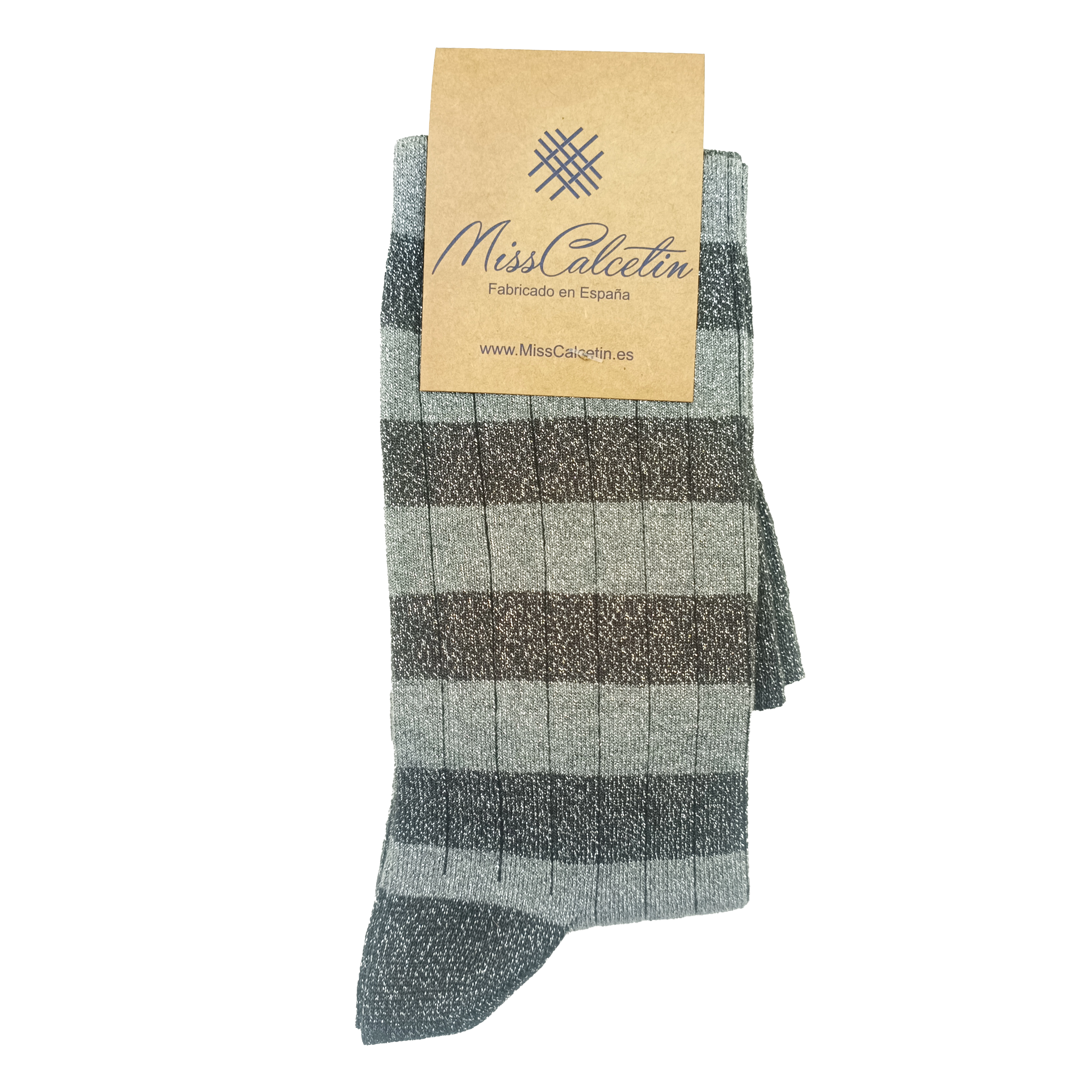 High Cane Brilli Brilli Light Gray Anthracite Stripes