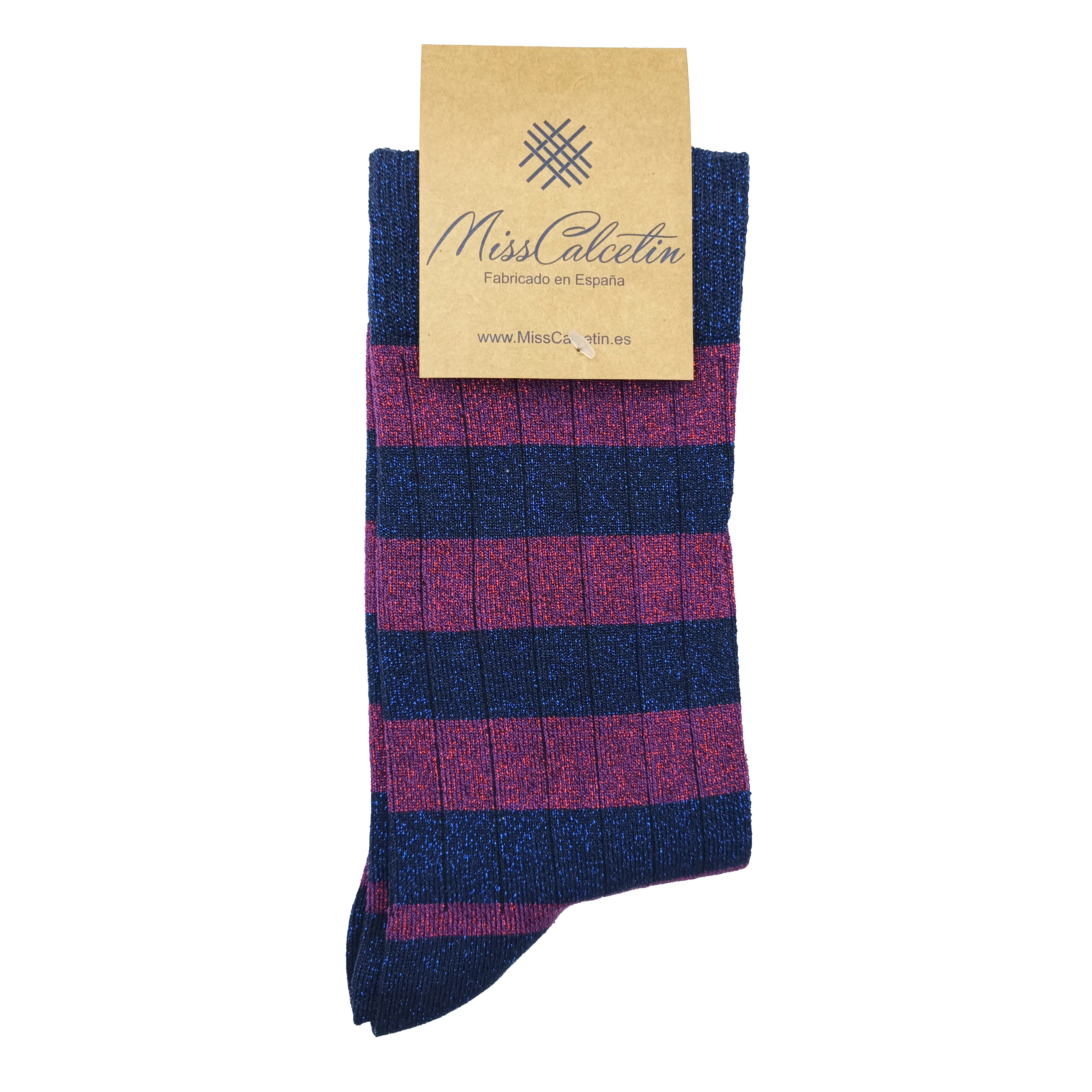 Low Cane Brilli Brilli Stripes Bougainvillea Navy