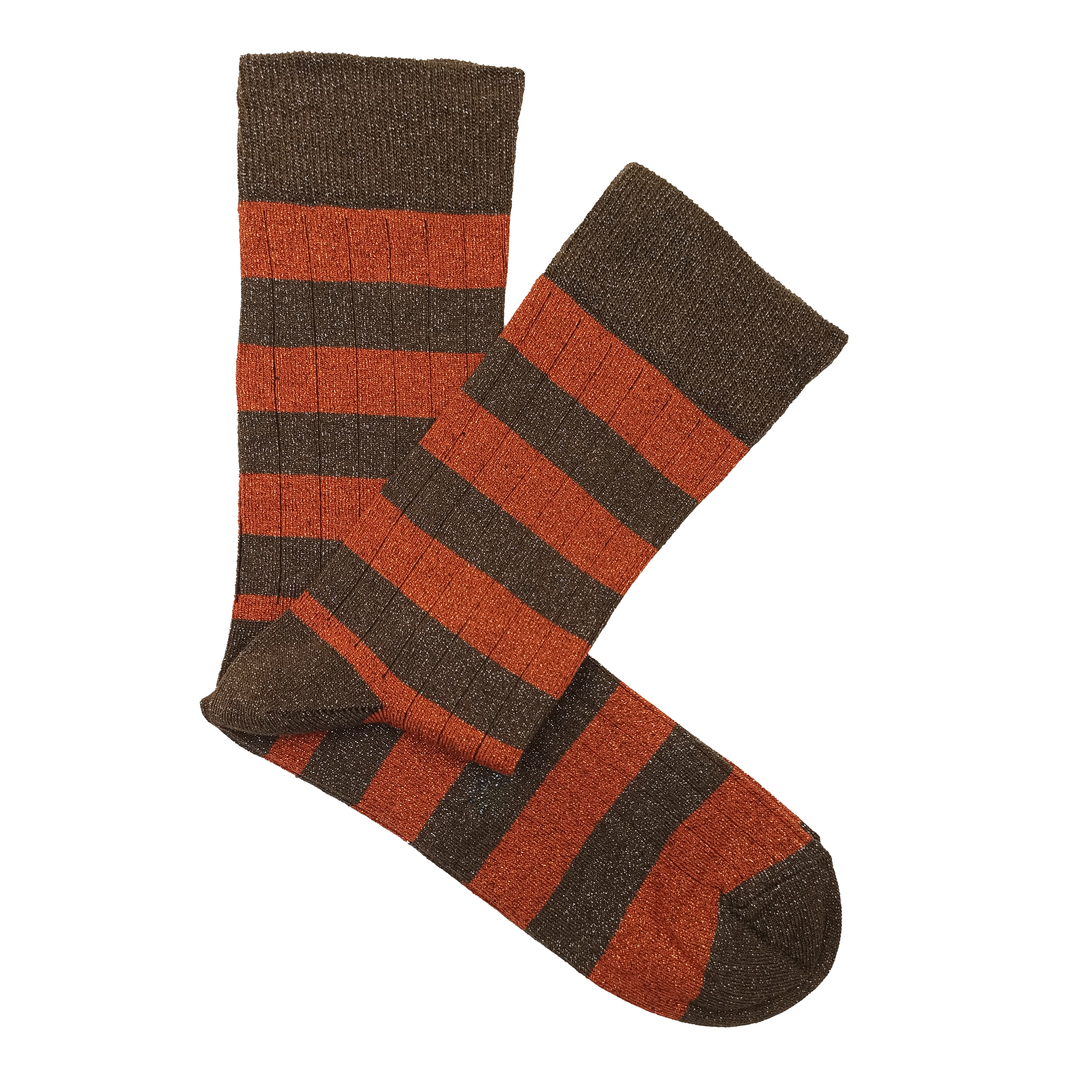 Low Cane Brilli Brilli Stripes Cuba Chocolate