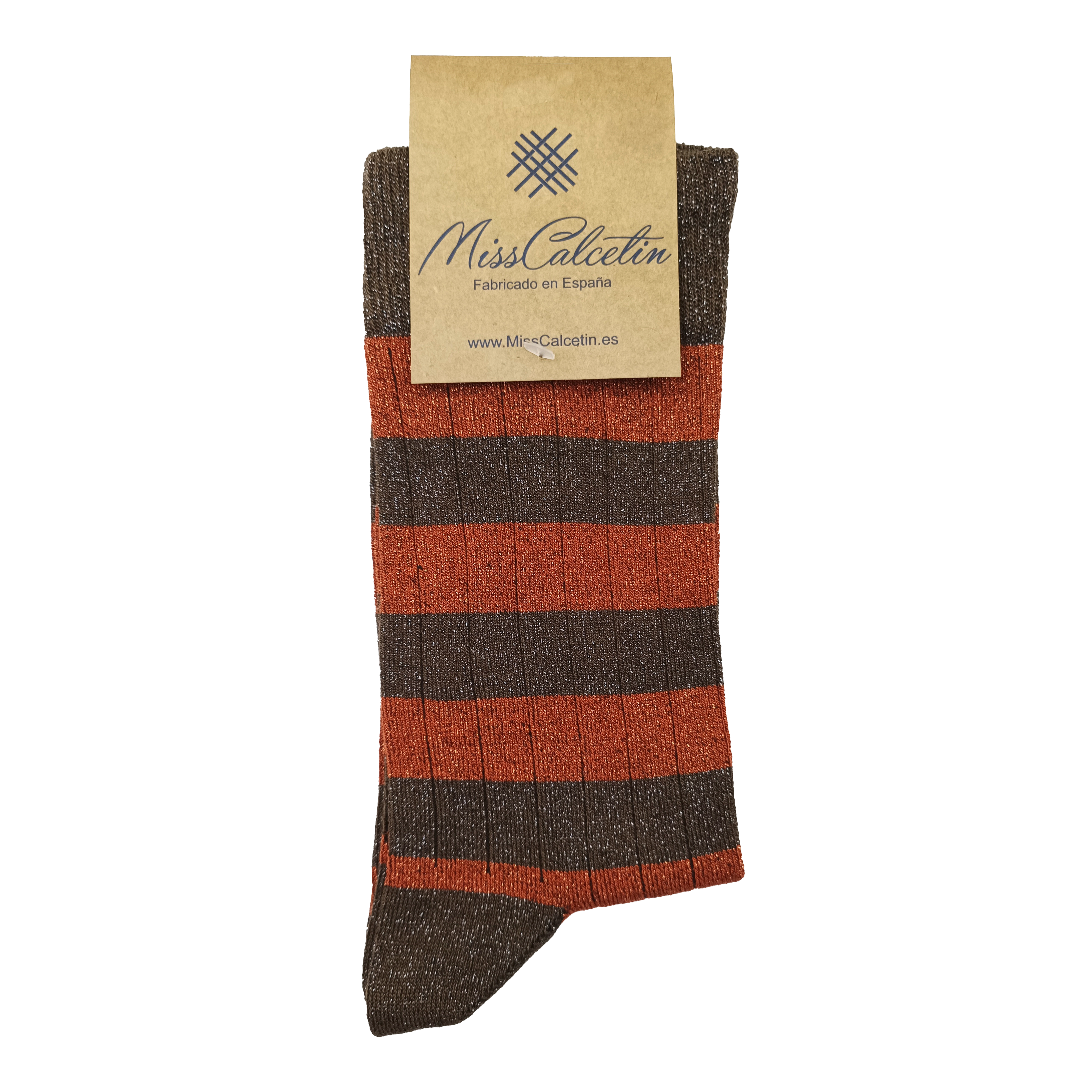 Low Cane Brilli Brilli Stripes Cuba Chocolate