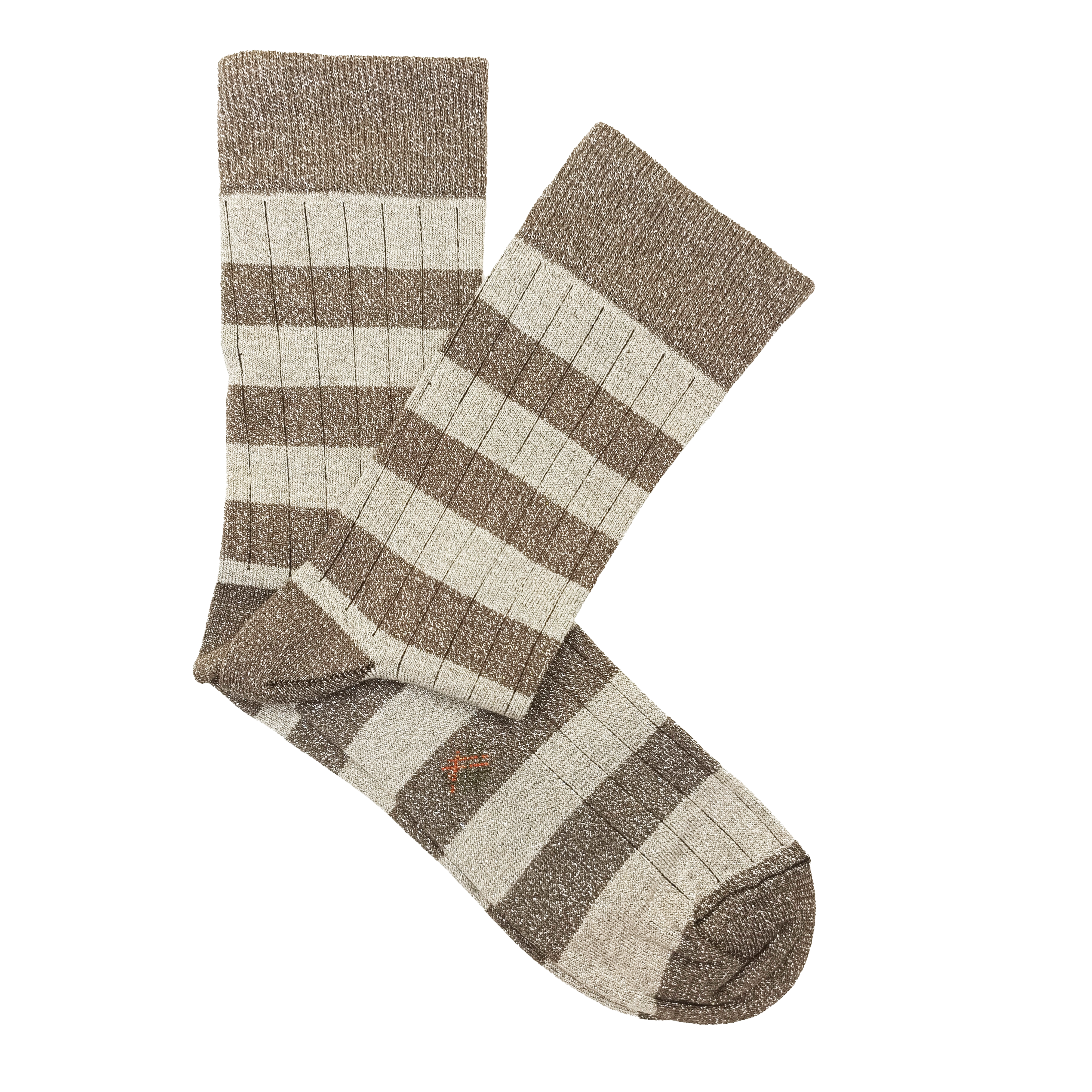 Low Cane Brilli Brilli Stripes Raw Mole