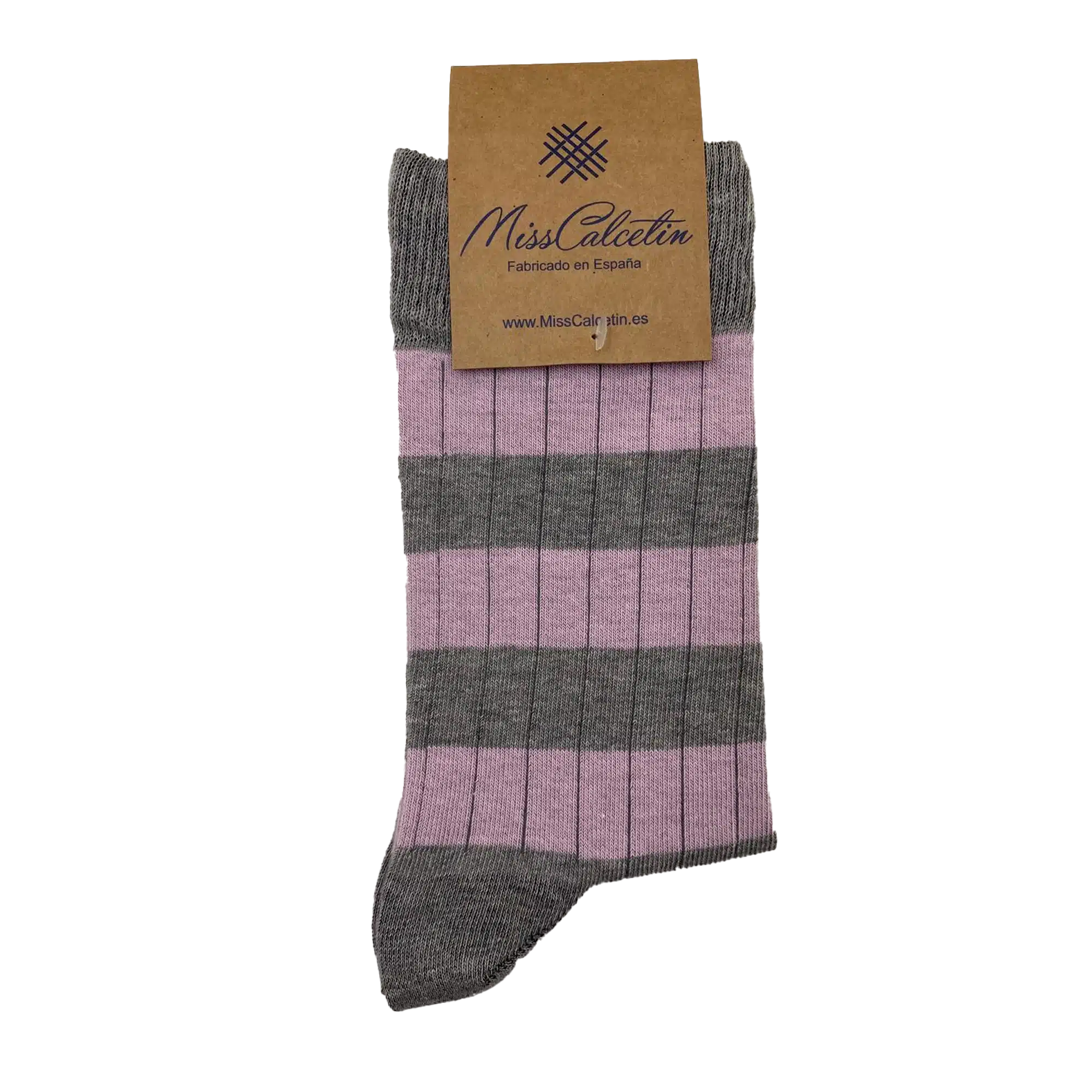 CAÑA BAJA RAYA ROSA GRIS CERRADO