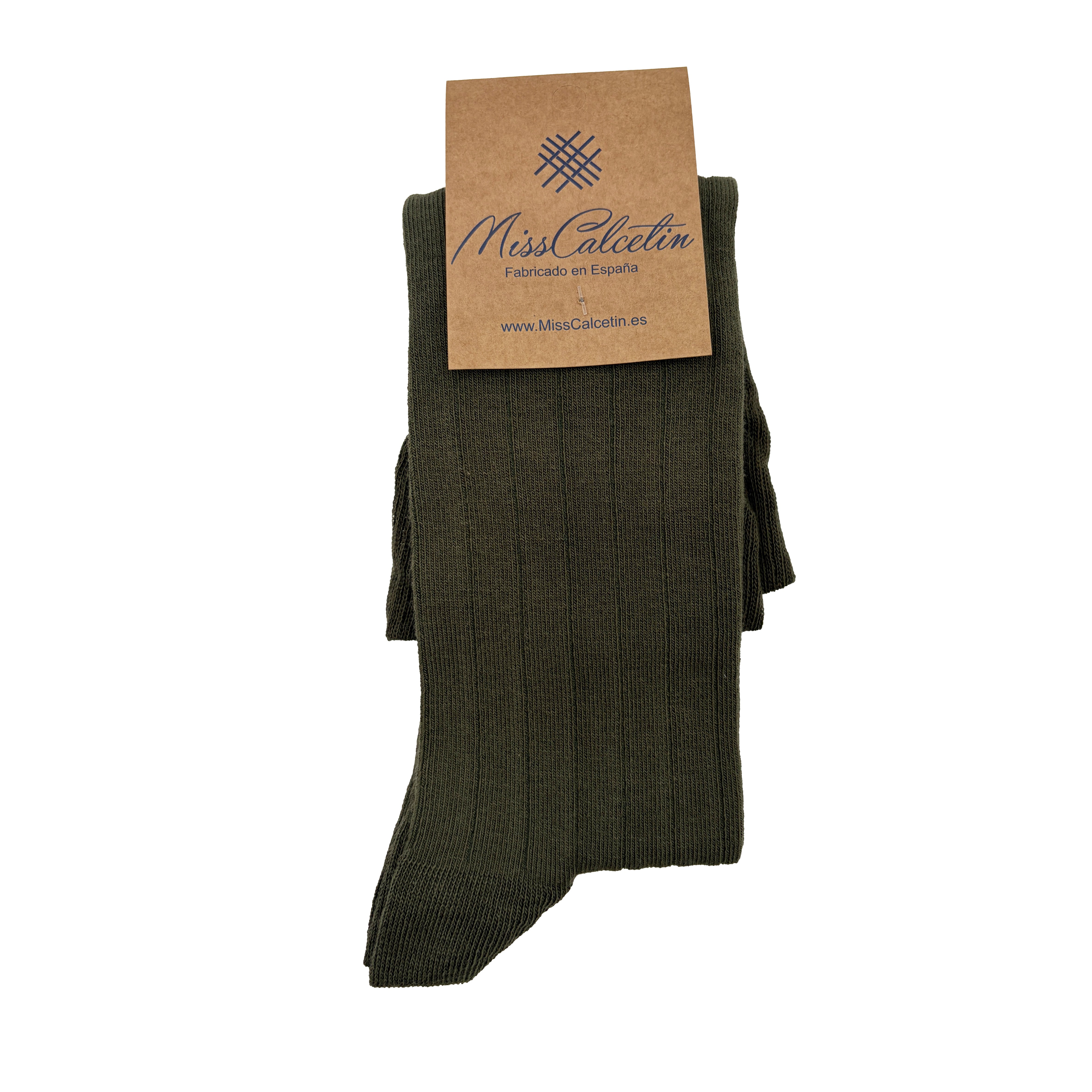 Tall Cane Turquoise-Chocolate Stripes