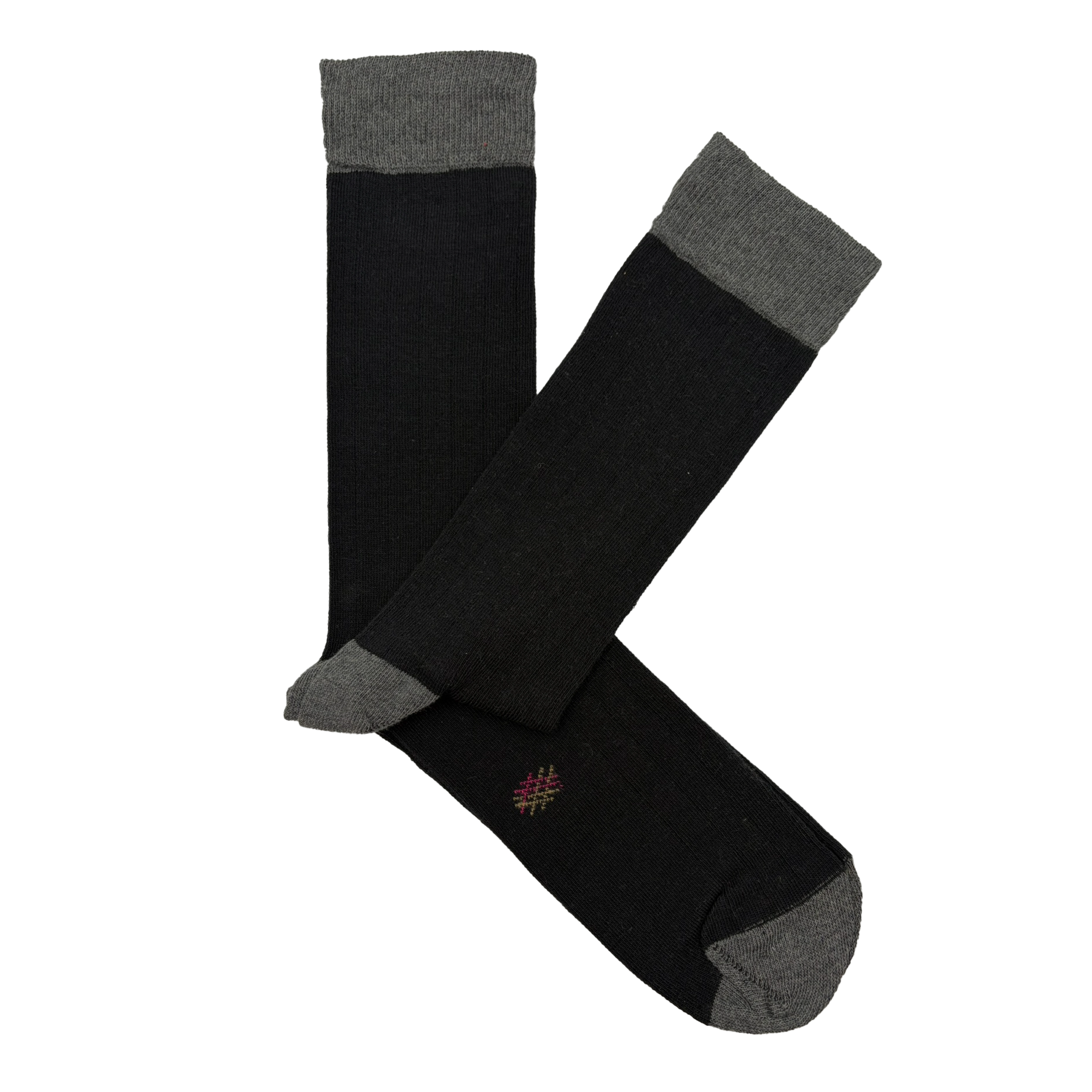 Caña Baja Canalé Negro-Gris