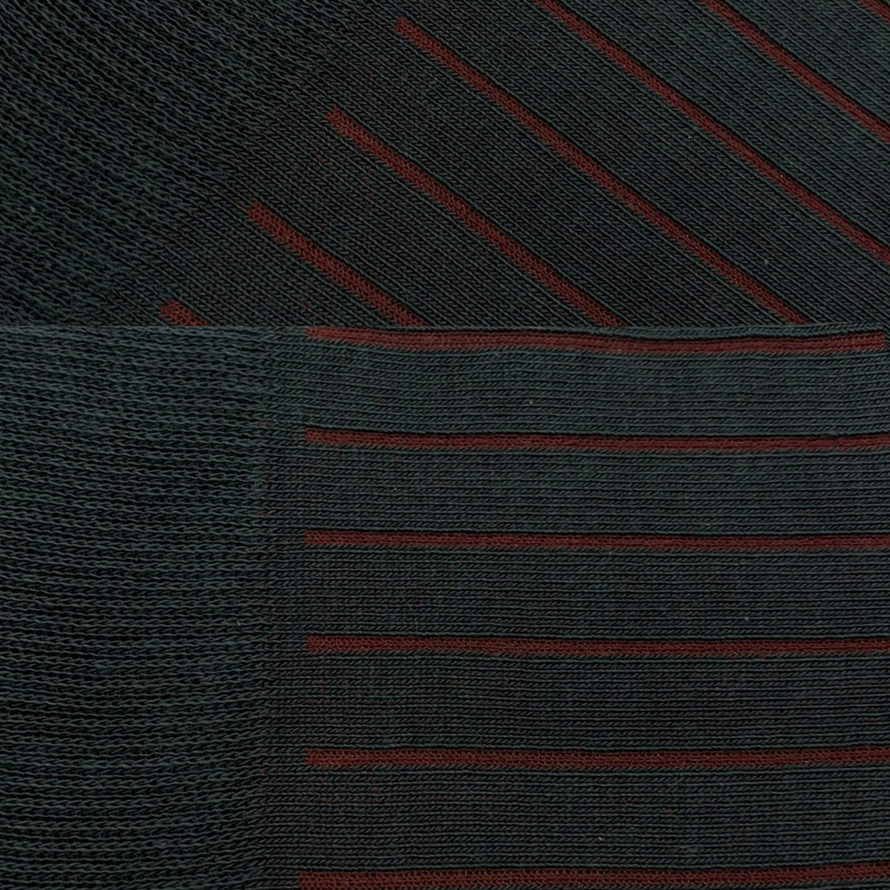 Caña Baja Raya Vertical Botella-Burdeos