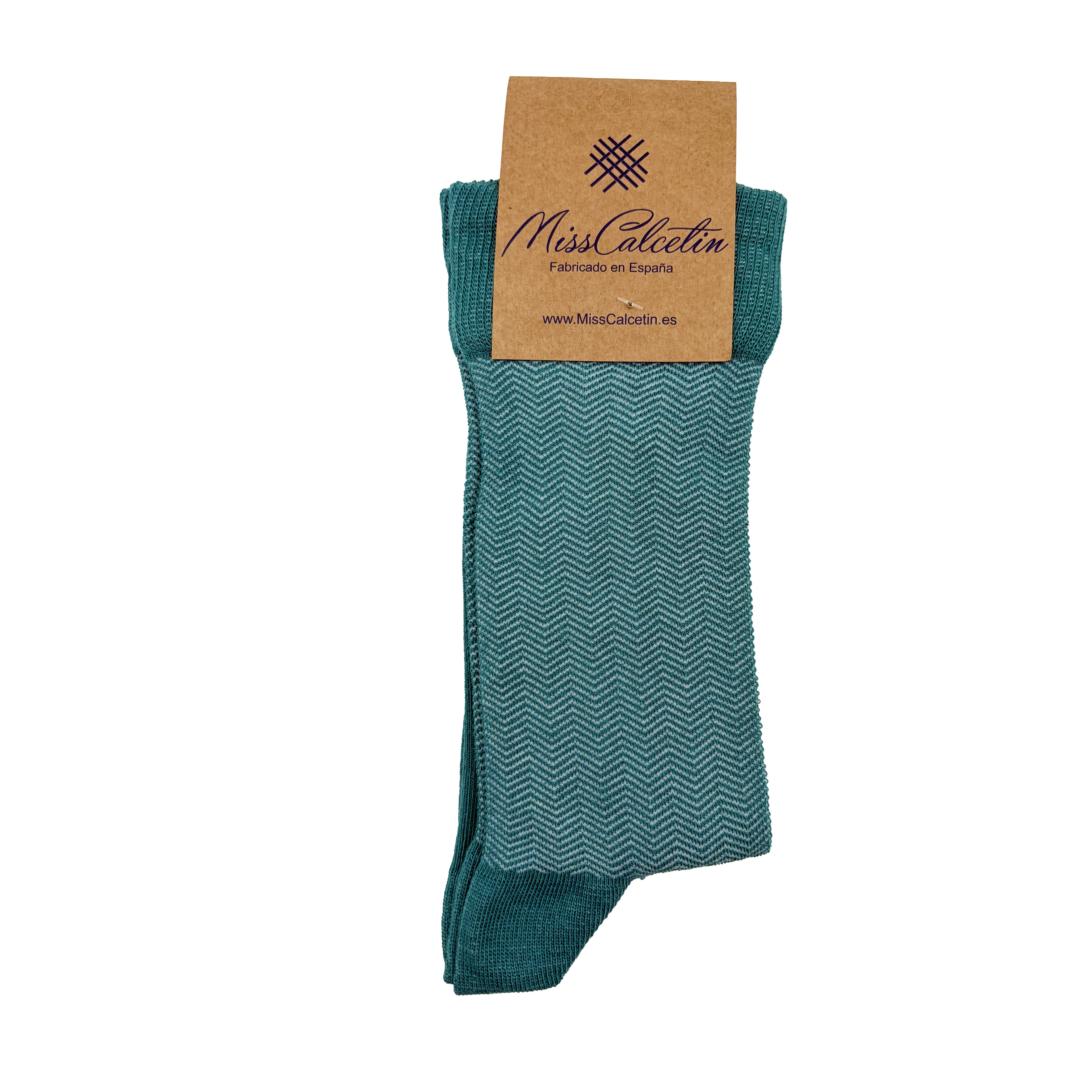 Low Cane Turquoise-Chocolate Stripes