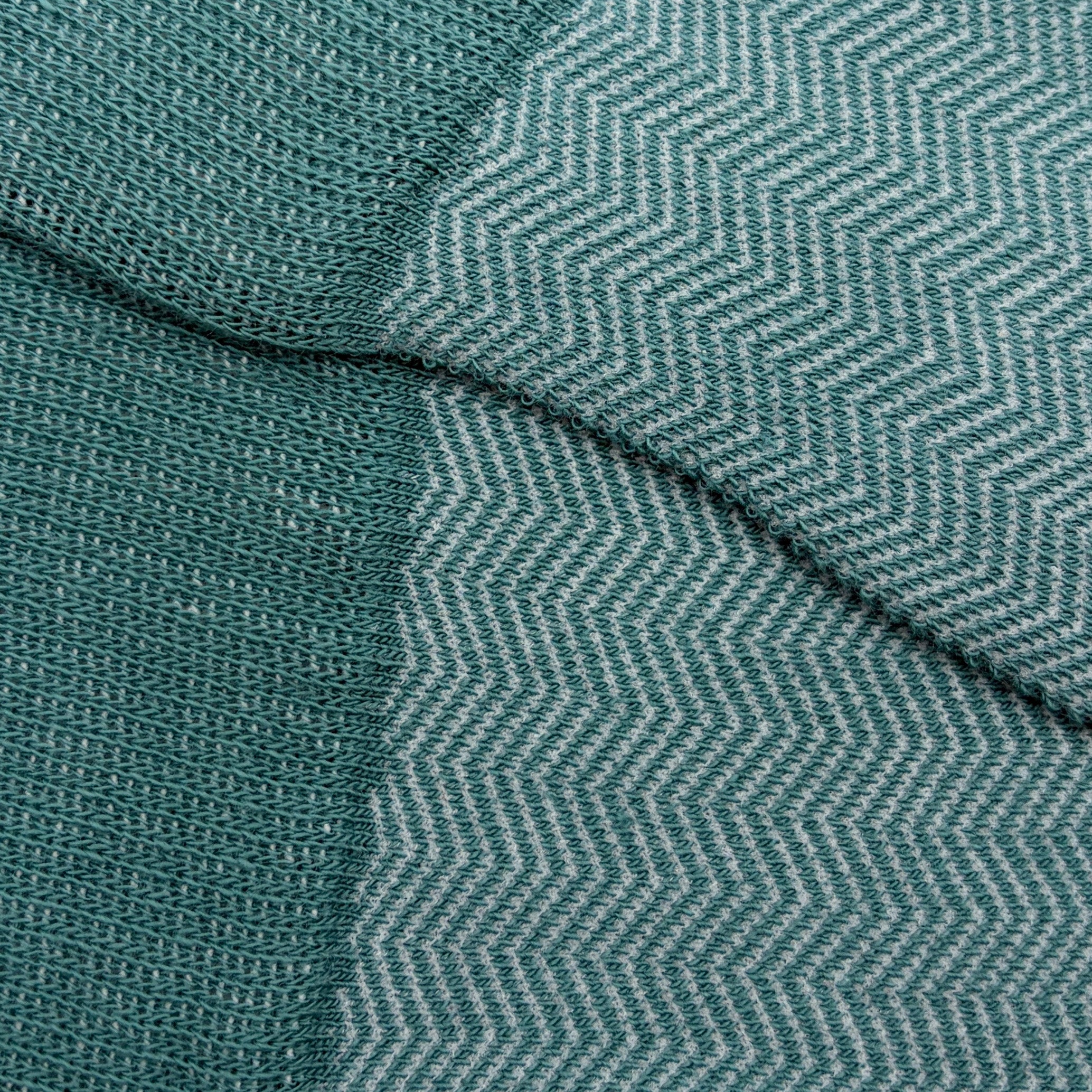 Low Cane Turquoise-Chocolate Stripes