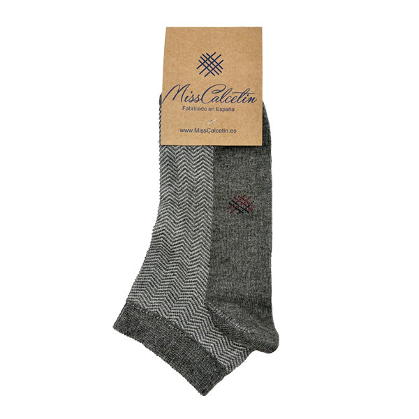 Tobillero Espiga Gris