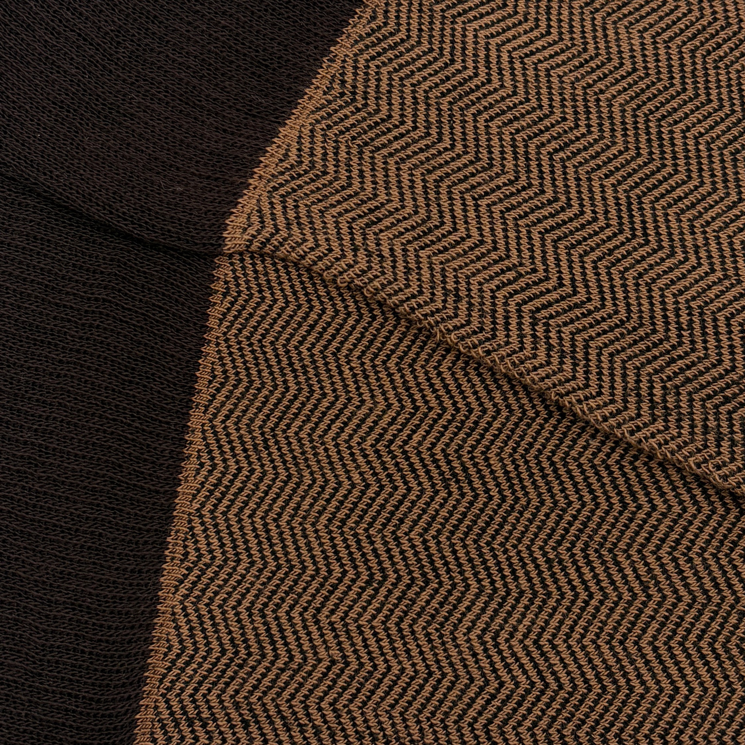 Low Cane Turquoise-Chocolate Stripes
