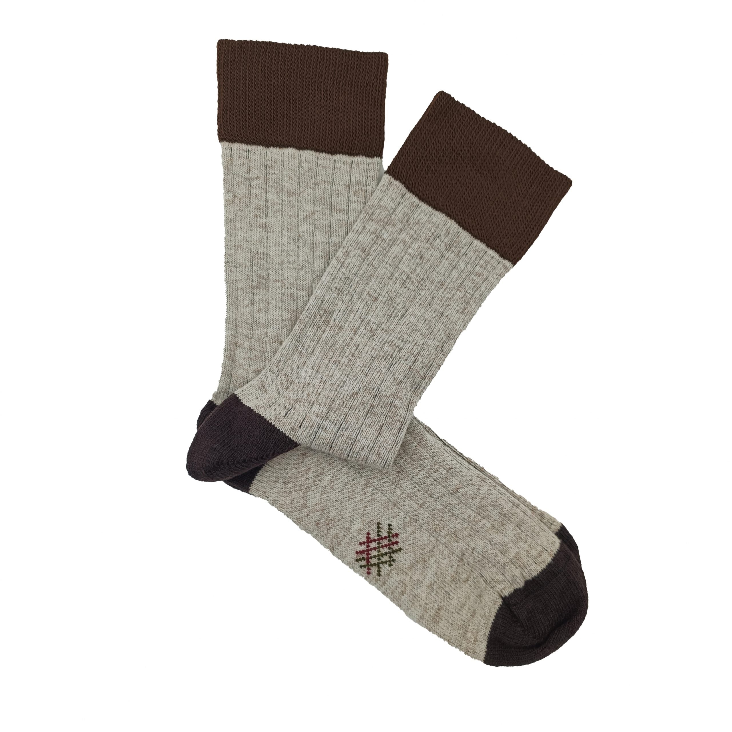 LANA CAÑA BAJA BEIGE MARRON ABIERTO
