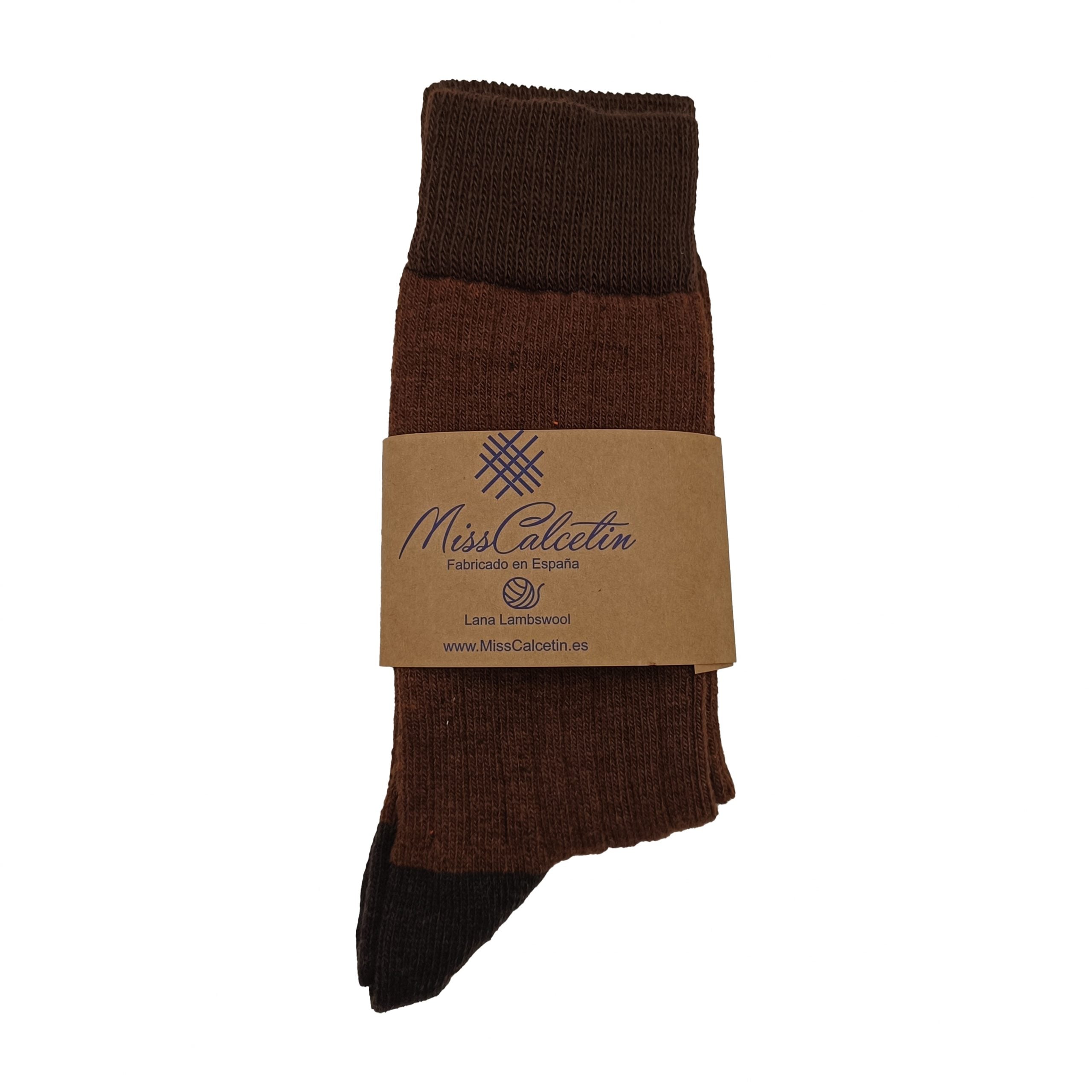 LANA CAÑA BAJA MARRON MARRON CERRADO
