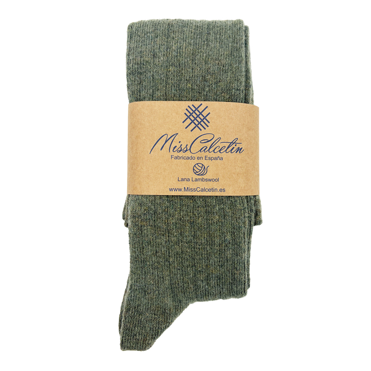 High-Gauge Striped Yarn, Brown-Beige