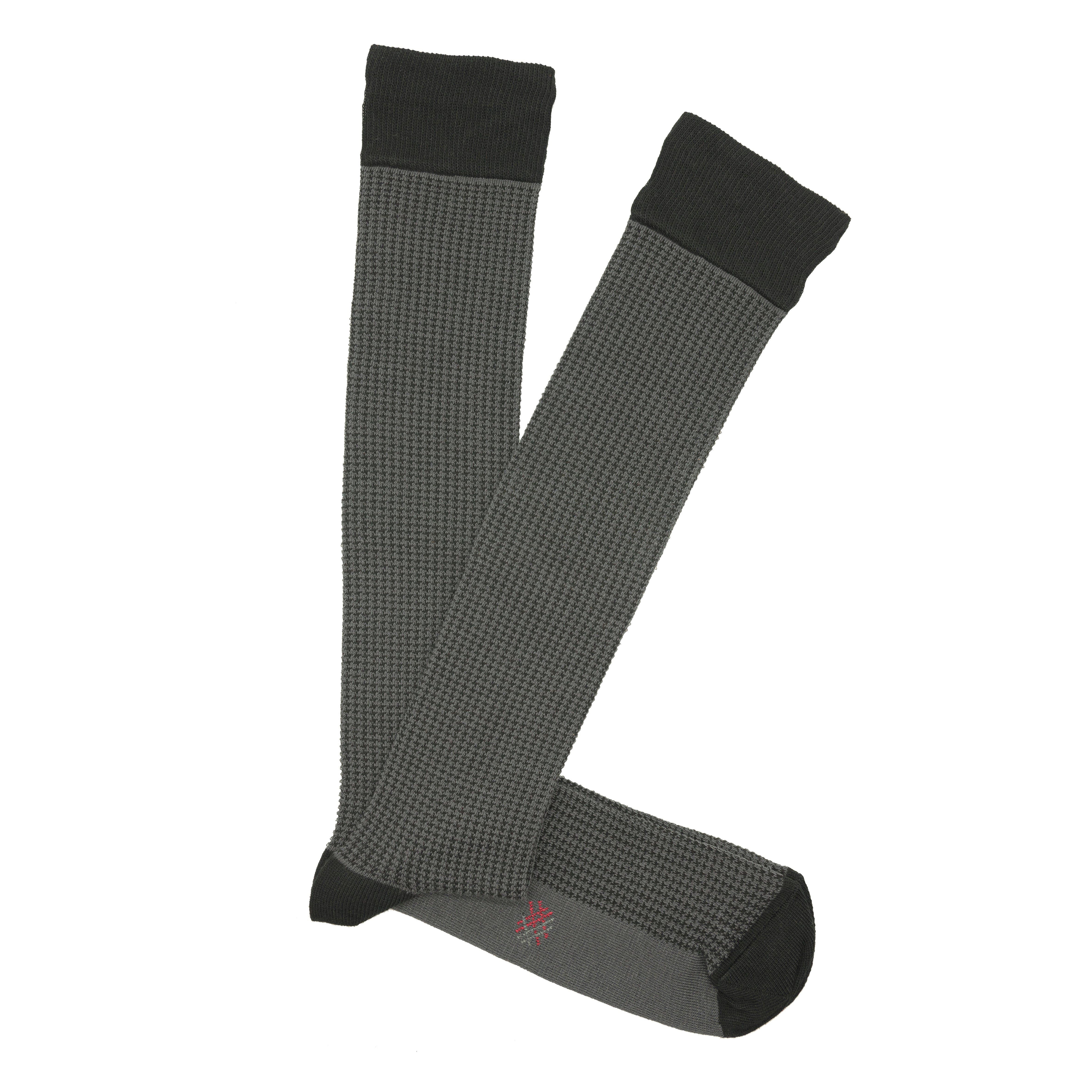 Caña Alta Pata de Gallo Antracita-Negro