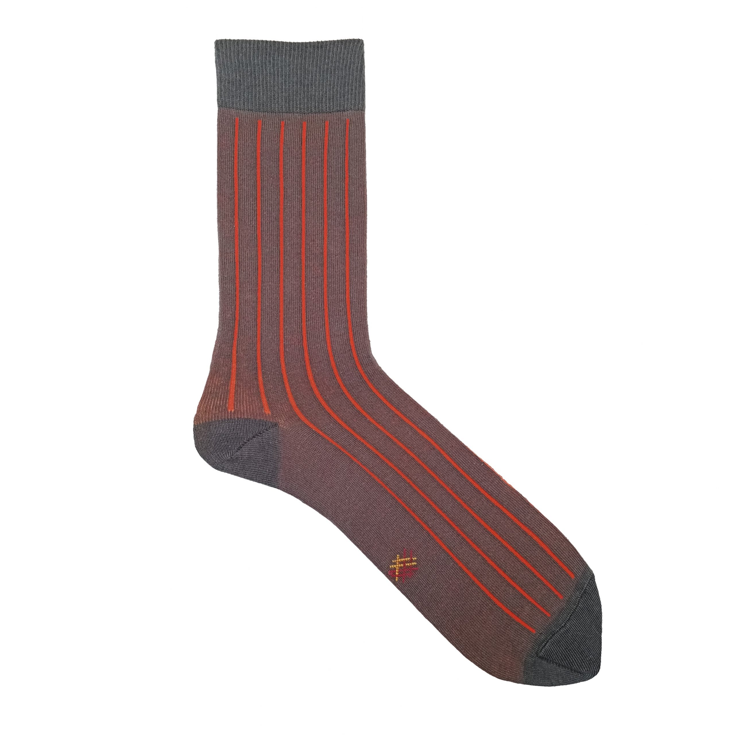 RAYA VERTICAL CAÑA BAJA ANTRACITA ROJO ABIERTO