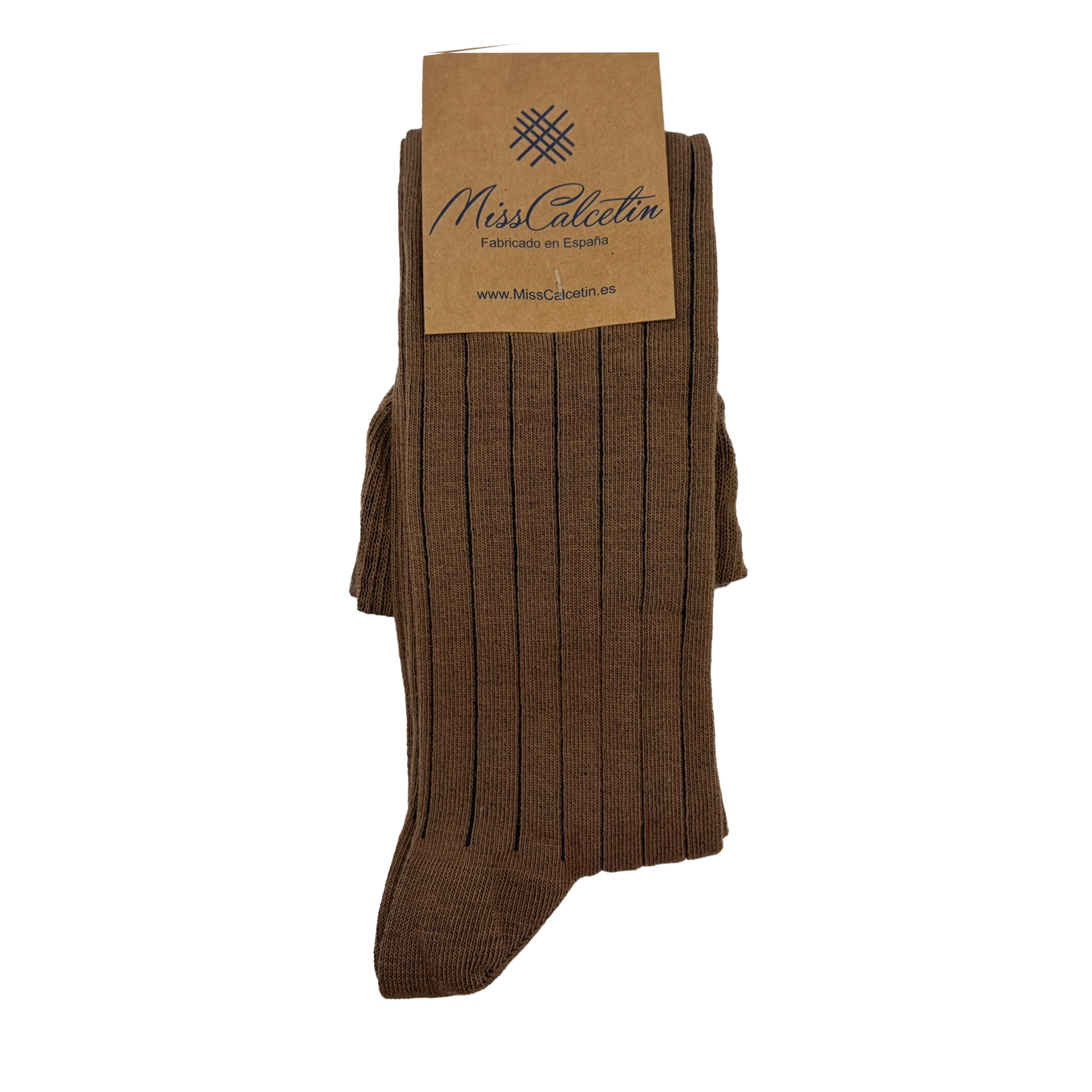 Caña Alta Raya Vertical Brown-Marino